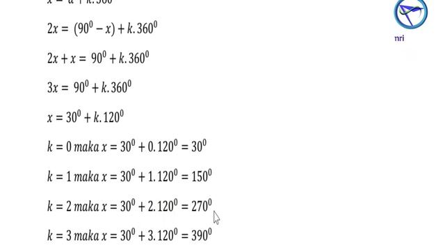 Persamaan Trigonometri bentuk sin x = cos x смотреть онлайн