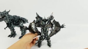 Transformers Movie Dinobot SS Grimlock Oversized Repaint Strafe Dinosaur Robot Toys