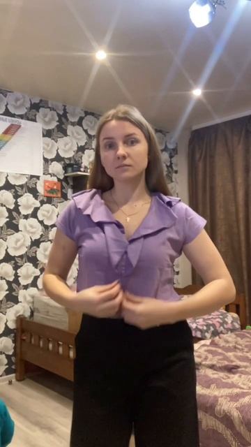 Распродажа Фаберлик 2022. Футболка с волнами. Лавандовый смотреть онлайн