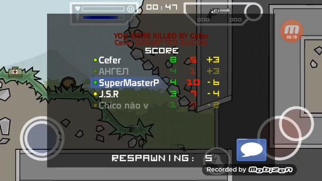 Интересная игра MINI MILITIA смотреть онлайн