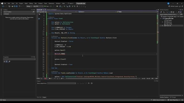 How to use a Progress Bar Tool in Microsoft Visual Studio 2022 (VB .Net) смотреть онлайн