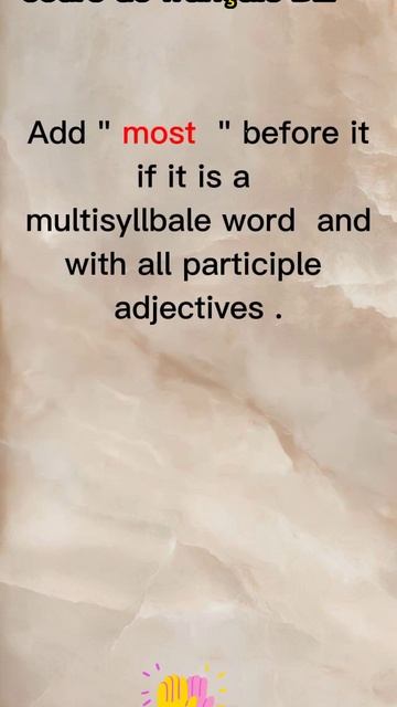 How to form a superlative adjective ? смотреть онлайн