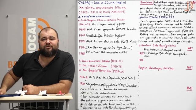 76) KPSS Tarih - Çağdaş Türk ve Dünya Tarihi XX Yüzyıl Başlarında Dünya 1 - Ramazan YETGİN - 202 смотреть онлайн