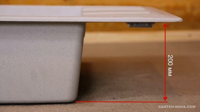 Гранитная кухонная мойка GRANADO Madrid gris смотреть онлайн