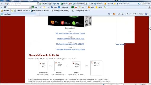 Nero Multimedia suite 10 With Serial смотреть онлайн