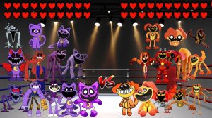 Эволюция монстров Кошачий сон против эволюции монстров Собачий день! Битва мемов