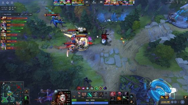 Wraith King Gameplay Miracle with 31 Kills and Radiance - Dota 2 7.36 смотреть онлайн