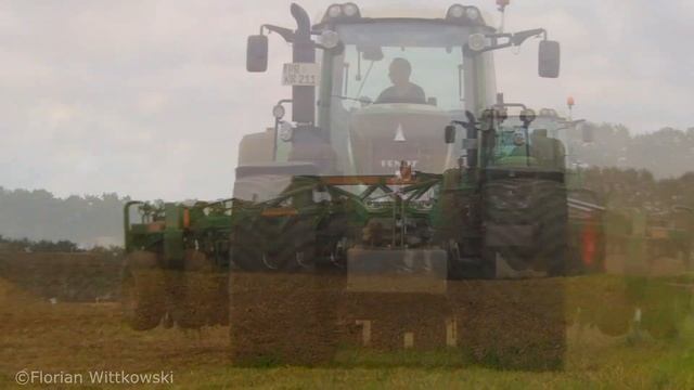 2 Fendt 936 grubbern und drillen Raps/by,Florian Wittkowski смотреть онлайн