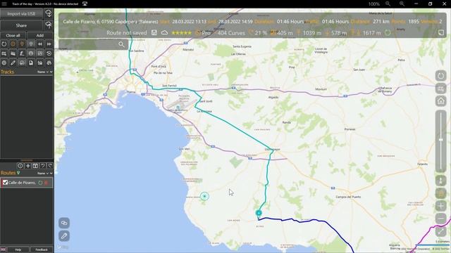 Generate Roundtrips - Rundtouren erstellen mit dem Quick Routing Routenplanung für Motorradfahrer смотреть онлайн