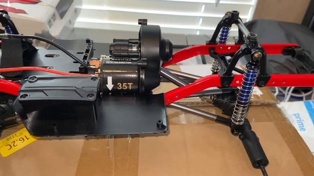 Injora Rc SCX10.2 Assembled Chassis with Wheels rc car смотреть онлайн
