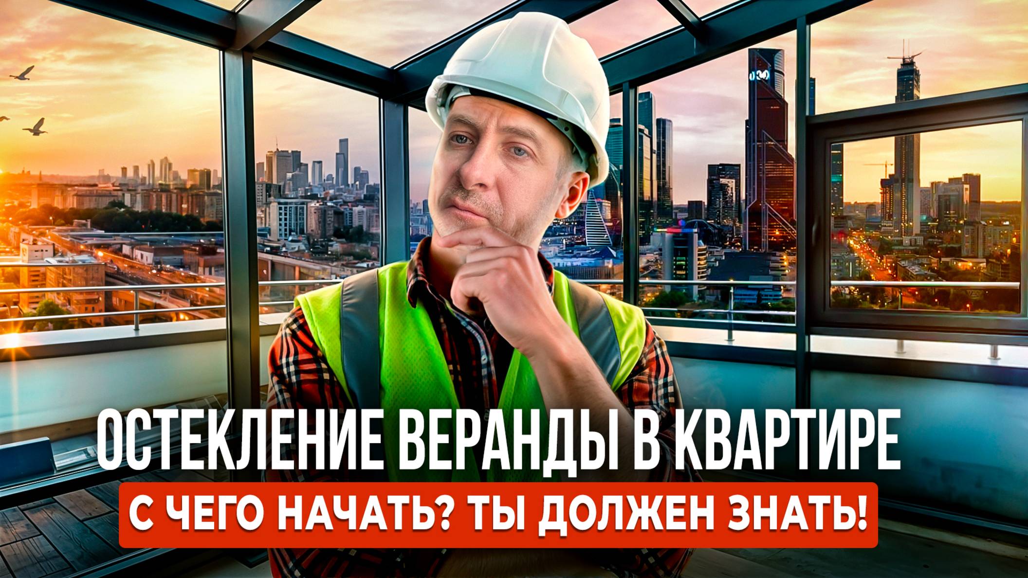 Секреты успешного остекления Веранды в квартире! смотреть онлайн