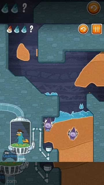 Where's My Perry Level 3-2 3 Gnome Walkthrough | WikiGameGuides смотреть онлайн