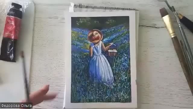 Акрил. Собираем цветы смотреть онлайн