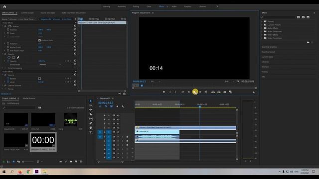 How To Add Timer In Premiere Pro 2020