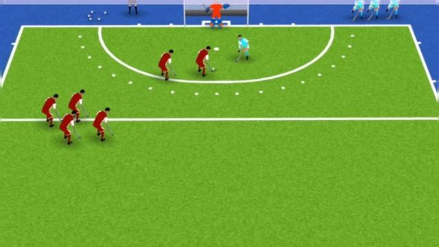FIELD HOCKEY ATTACKING AND DEFENDING MINI GAME DRILL for all COACHES смотреть онлайн