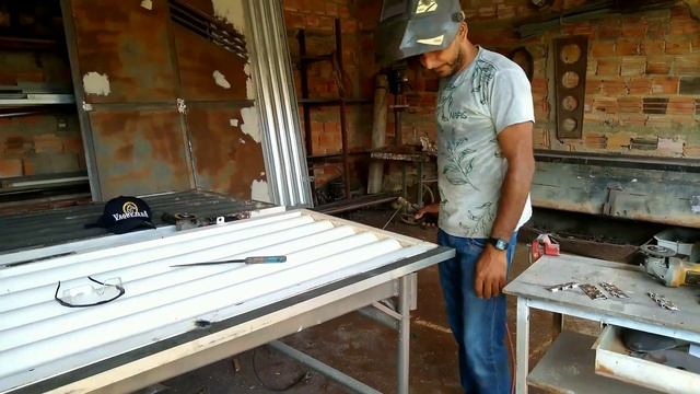 Como fazer portão de correr aproveitando o de abrir смотреть онлайн