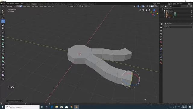 Make an Octopus in Blender 2.8 смотреть онлайн