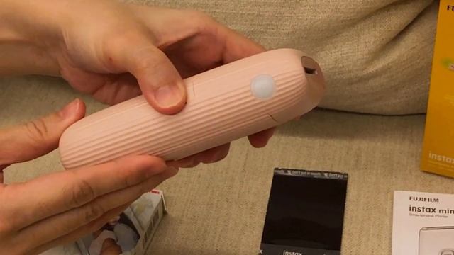 FUJIFILM Instax Mini Link 2 Smartphone Printer ( soft pink ) смотреть онлайн