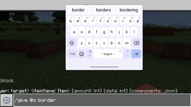как выдать себе границу в Minecraft смотреть онлайн