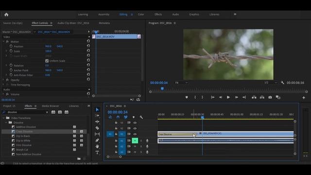 How to Fade IN/OUT Video/audio in Adobe Premiere Pro смотреть онлайн