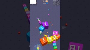 Cube Arena 2048 - End of the game