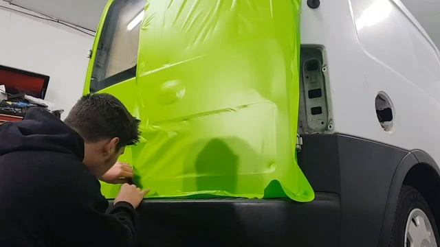 MATTE GREEN WRAP - Vauxhall Combo смотреть онлайн