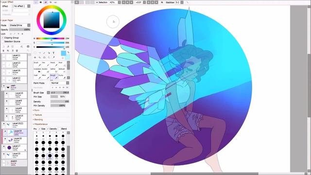 angel of glass [speedpaint] смотреть онлайн