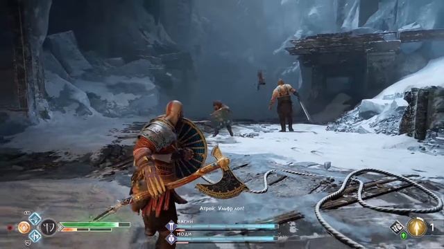 Прохождение God of War #31 (PS4) - Магни и Моди смотреть онлайн