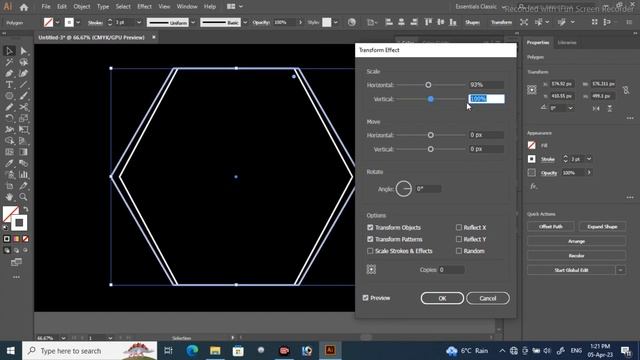 Haxagon Spiral Tutorial In Adobe Illustrator смотреть онлайн