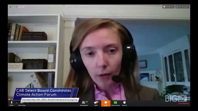 CAB Select Board Candidate Climate Action Forum - May 11, 2020 смотреть онлайн