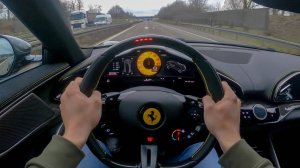 2025 FERRARI PUROSANGUE ESTESO POV TEST DRIVE Тест драйв от первого лица