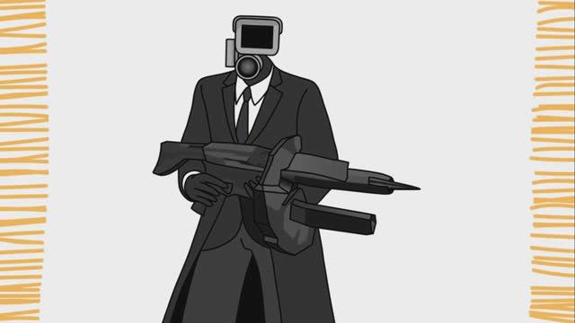 Как нарисовать ОПЕРАТОРА С ПИСТОЛЕТОМ II ТУАЛЕТ SKIBIDI I легко смотреть онлайн