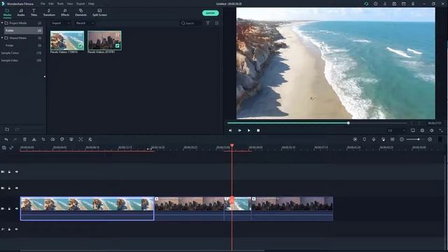 Filmora Tutorial - Lesson 8 - Slide Clips within Clips and Delete Gaps смотреть онлайн