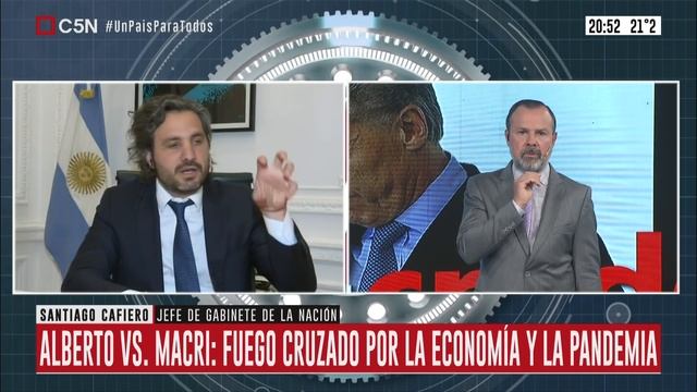 EXCLUSIVO | Entrevista al jefe de Gabinete Santiago Cafiero en Minuto Uno con Gustavo Sylvestre смотреть онлайн