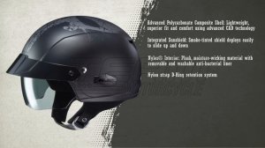 HJC IS-Cruiser Punisher Half Helmet