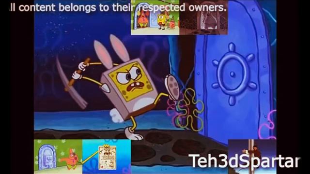 Spongemeanie has a slowed Sparta remix смотреть онлайн