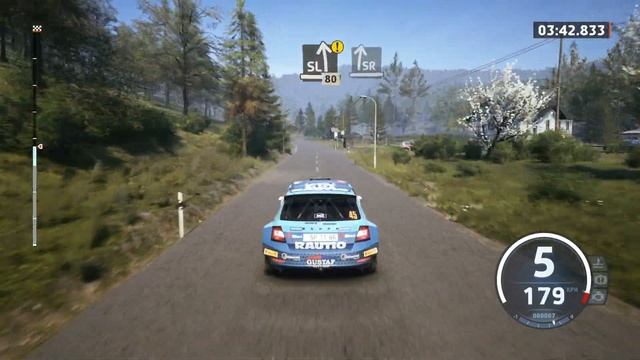 EA SPORTS WRC SKODA Fabia Rally 2 Evo смотреть онлайн