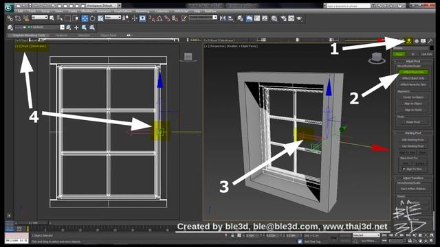 Move Pivot (3ds Max) смотреть онлайн