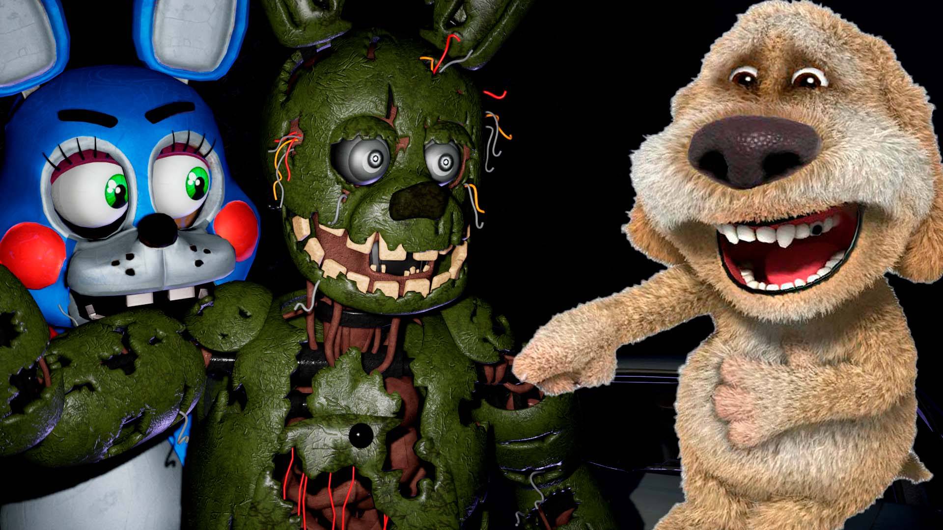 [FNAF SFM] Говорящий Бен довёл Спрингтрапа и Той Бонни до БЕШЕНСТВА смотреть онлайн