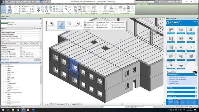 Projektowanie elementów i obiektów prefabrykowanych w Autodesk Revit смотреть онлайн