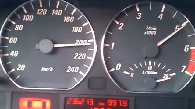 BMW E46 2.8 acceleration 5th gear смотреть онлайн
