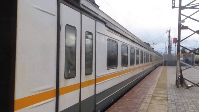 Электропоезд ЭД4М-0489 ЦППК станция Нара 2.09.2021 | ED4M-0489 CPPK train Nara station смотреть онлайн