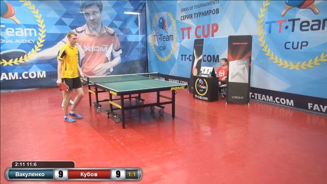 Вакуленко - Кубов. 18 июля 2016 TT Cup смотреть онлайн