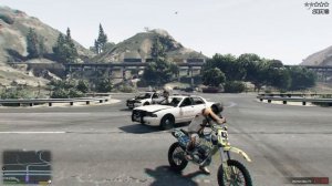 GTA 5 - POLICE CHASE (SANCHEZ)
