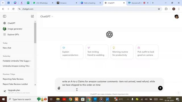 How to Write Winning A-to-z Guarantee Claim using CHATGPT | How to appeal an a-to-z guarantee clai смотреть онлайн