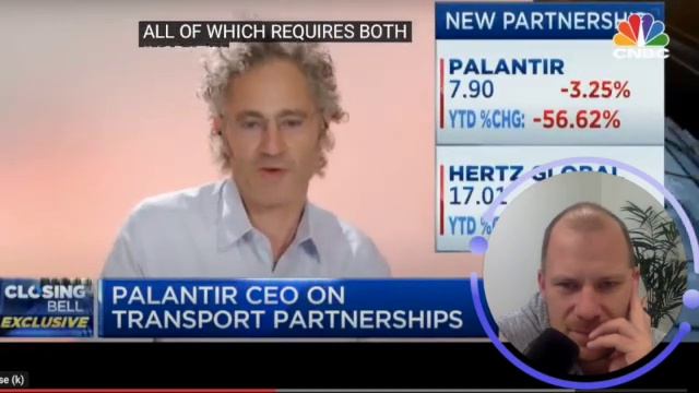 Hertz CEO cuts off Alex Karp and blows him out of the water selling Palantir! смотреть онлайн