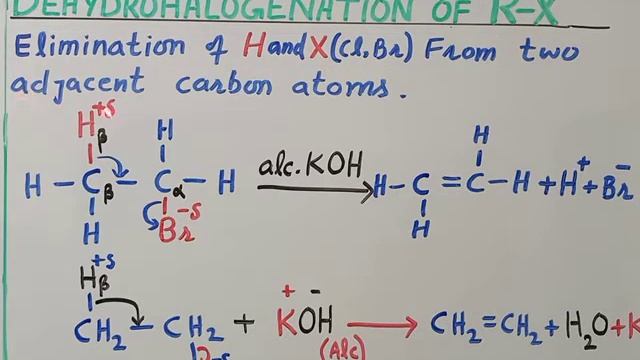 Alkenes , Dehydrohalogenation of Alkyl halide ||Professor Aziz Atif смотреть онлайн