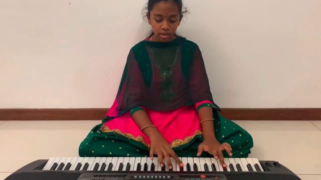 My Student Ms Dyuti from Malaysia || Sai Bhajan Guru for Harmonium смотреть онлайн