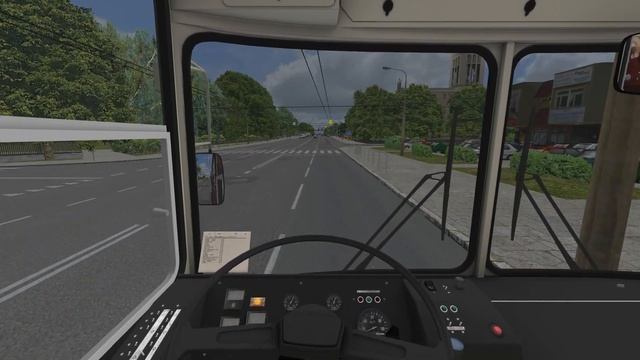 Троллейбус ЗиУ 682Г поездка по карте Lublin Omsi 2 смотреть онлайн