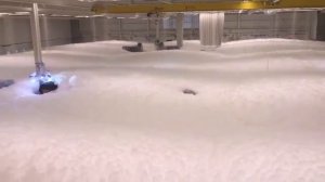 Испытание установки пенного пожаротушения